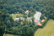 Luftbild von Waldpiraten-Camp im Ortsteil Rohrbach in Heidelberg im Bundesland Baden-Württemberg, Deutschland