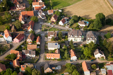 Bischwiller im Bundesland Bas-Rhin, Frankreich von oben