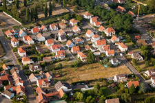 Drohnenaufname von Bischwiller im Bundesland Bas-Rhin, Frankreich