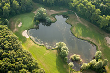 Soufflenheim , Golfclub Soufflenheim Baden-Baden im Bundesland Bas-Rhin, Frankreich von oben
