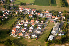 Luftaufnahme von Soufflenheim im Bundesland Bas-Rhin, Frankreich