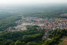 Soufflenheim im Bundesland Bas-Rhin, Frankreich von oben