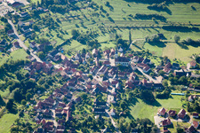 Wingen im Bundesland Bas-Rhin, Frankreich aus der Luft betrachtet