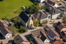 Kartunger Kirche in Sinzheim im Bundesland Baden-Württemberg, Deutschland