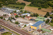 Industriestr in Sinzheim im Bundesland Baden-Württemberg, Deutschland