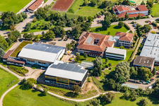 Gebäude der Veranstaltungshalle Fremersberghalle in Sinzheim im Bundesland Baden-Württemberg, Deutschland