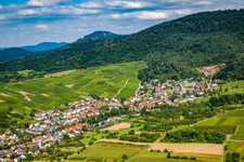 Vormberg von Süden in Sinzheim im Bundesland Baden-Württemberg, Deutschland
