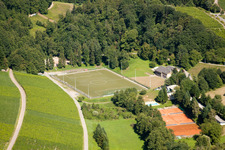 Varnhalt, Sportplätze, Tennis-Country-Club Grin im Ortsteil Gallenbach in Baden-Baden im Bundesland Baden-Württemberg, Deutschland