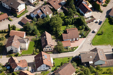 Ortsteil Gallenbach in Baden-Baden im Bundesland Baden-Württemberg, Deutschland aus der Drohnenperspektive