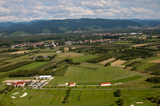 Urloffen, Golfclub Urloffen e. V in Appenweier im Bundesland Baden-Württemberg, Deutschland vom Flugzeug aus