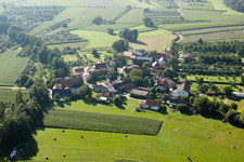 Luftaufnahme von Ortsteil Walzfeld in Ottersweier im Bundesland Baden-Württemberg, Deutschland