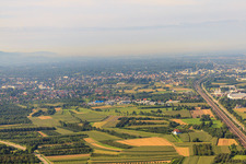 Ortsansicht von Norden in Sasbach im Bundesland Baden-Württemberg, Deutschland