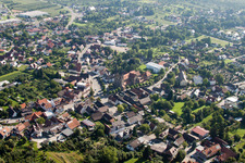 Luftbild von Ortsteil Weier in Ottersweier im Bundesland Baden-Württemberg, Deutschland