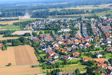 Ortsteil von Süden im Ortsteil Vimbuch in Bühl im Bundesland Baden-Württemberg, Deutschland