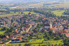 Kirche Hl. Blut im Ortsteil Weitenung in Bühl im Bundesland Baden-Württemberg, Deutschland