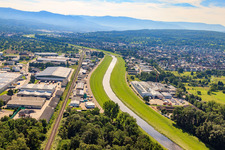 Fa. Krempel am Murgdamm in Kuppenheim im Bundesland Baden-Württemberg, Deutschland