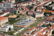Jobcenter, Staatl. Hochschule für Gestaltung im Ortsteil Südweststadt in Karlsruhe im Bundesland Baden-Württemberg, Deutschland