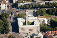Karlsruhe, Ettlingertorstraße x Baumeisterstr im Ortsteil Südstadt im Bundesland Baden-Württemberg, Deutschland