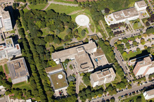 Karlsruhe, Steinhäuserstraße Sankt Vincentius - Klinik und Sankt Marien - Klinik im Ortsteil Südweststadt im Bundesland Baden-Württemberg, Deutschland