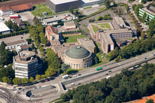 Karlsruhe, Kühler Krug,  Christuskathedrale im Ortsteil Grünwinkel im Bundesland Baden-Württemberg, Deutschland