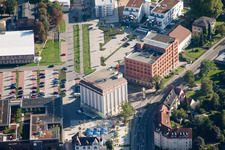 Luftbild von Grünwinkel, Brauerei Moninger in Karlsruhe im Bundesland Baden-Württemberg, Deutschland