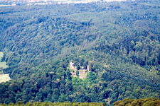 Ruine Minneburg im Ortsteil Neckarkatzenbach in Neunkirchen im Bundesland Baden-Württemberg, Deutschland
