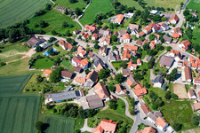 Luftbild von Ortsteil Reichenbuch in Mosbach im Bundesland Baden-Württemberg, Deutschland