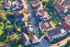 Wildbader Straße im Ortsteil Ellmendingen in Keltern im Bundesland Baden-Württemberg, Deutschland