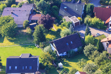 Kleinwäldle im Ortsteil Ellmendingen in Keltern im Bundesland Baden-Württemberg, Deutschland aus der Luft