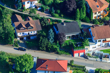 Luftbild von Am Keulebuckel im Ortsteil Ellmendingen in Keltern im Bundesland Baden-Württemberg, Deutschland