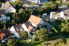 Mühlgasse im Ortsteil Gräfenhausen in Birkenfeld im Bundesland Baden-Württemberg, Deutschland von oben