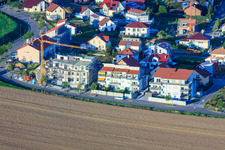 Am Höhenweg in Kandel im Bundesland Rheinland-Pfalz, Deutschland aus der Luft