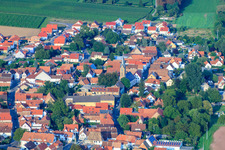 Luftbild von Hainbachstr in Essingen im Bundesland Rheinland-Pfalz, Deutschland