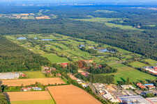 Essingen, Golfanlage Landgut Dreihof im Bundesland Rheinland-Pfalz, Deutschland