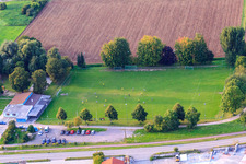 Fussballplatz Rohrbach im Bundesland Rheinland-Pfalz, Deutschland