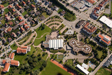 Schulgebäude der Pestalozzi-Gemeinschaftsschule in Graben-Neudorf im Bundesland Baden-Württemberg, Deutschland
