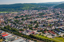Luftbild von Ringstr in Weingarten im Bundesland Baden-Württemberg, Deutschland