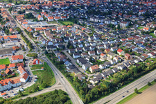 Kuhhardter Straße in Rülzheim im Bundesland Rheinland-Pfalz, Deutschland
