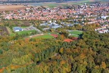 Bienwald-Stadion in Kandel im Bundesland Rheinland-Pfalz, Deutschland
