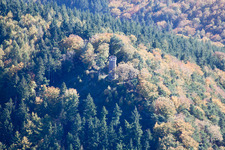 Luftbild von Rehbergturm in Waldrohrbach im Bundesland Rheinland-Pfalz, Deutschland