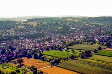 Ortsteil Wöschbach in Pfinztal im Bundesland Baden-Württemberg, Deutschland
