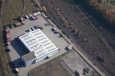 Emons Spedition im Ortsteil Oststadt in Karlsruhe im Bundesland Baden-Württemberg, Deutschland