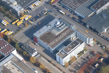 Karlsruhe Killisfeld, Deutsche Homöopathie-Union DHU-Arzneimittel GmbH & Co. KG im Ortsteil Durlach im Bundesland Baden-Württemberg, Deutschland