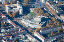Badisches Staatstheater im Ortsteil Südstadt in Karlsruhe im Bundesland Baden-Württemberg, Deutschland