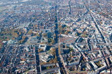 Kriegsstr im Ortsteil Südweststadt in Karlsruhe im Bundesland Baden-Württemberg, Deutschland