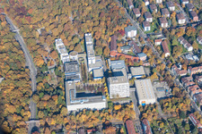 Campus- Gebäude der Hochschule KIT Campus Ost am Fasanenweg im Ortsteil Oststadt in Karlsruhe im Bundesland Baden-Württemberg, Deutschland