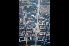 Karlsruhe, Karlstraße Marktplatz im Ortsteil Innenstadt-Ost im Bundesland Baden-Württemberg, Deutschland