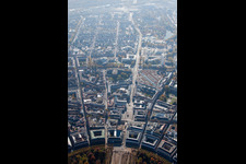 Karlsruhe, Karlstraße Marktplatz im Ortsteil Innenstadt-West im Bundesland Baden-Württemberg, Deutschland