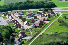 Lauterbourg(Elsass) im Bundesland Bas-Rhin, Frankreich von oben