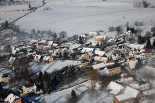 Wintzenbach (Elsass) im Bundesland Bas-Rhin, Frankreich vom Flugzeug aus